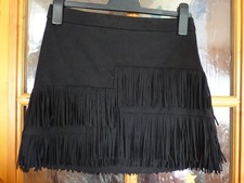 ZARA Fransen Rock, Gr. M