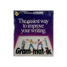 Grammatik V5.1 WordPerfect Main Street Grammar Style Checker for MAC - SEALED
