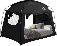 Bed Tent for Indoor Portable Light Reducing Twin Size Canopy Tents Breathable Li