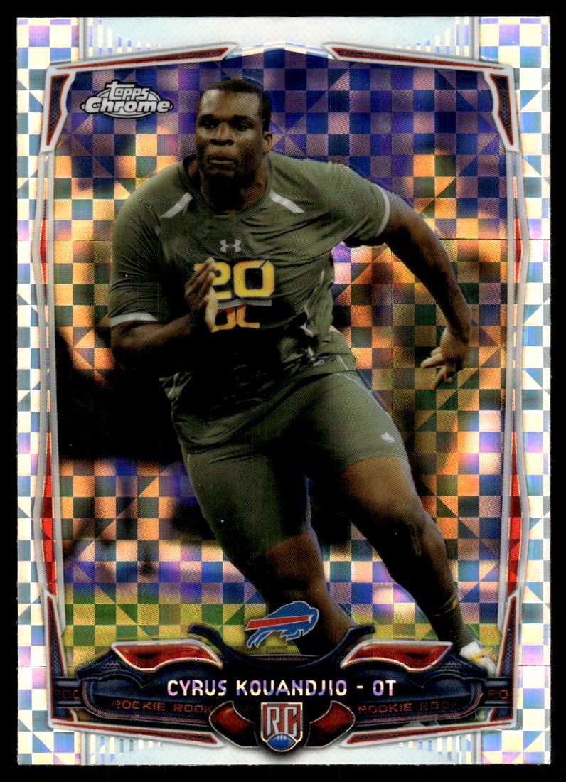 Cyrus Kouandjio Topps Chrome #119 Base