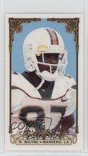 2001 Pacific Private Stock Large Card Numbers Reggie Wayne #122 Rookie RC 0ud4. rookie card picture