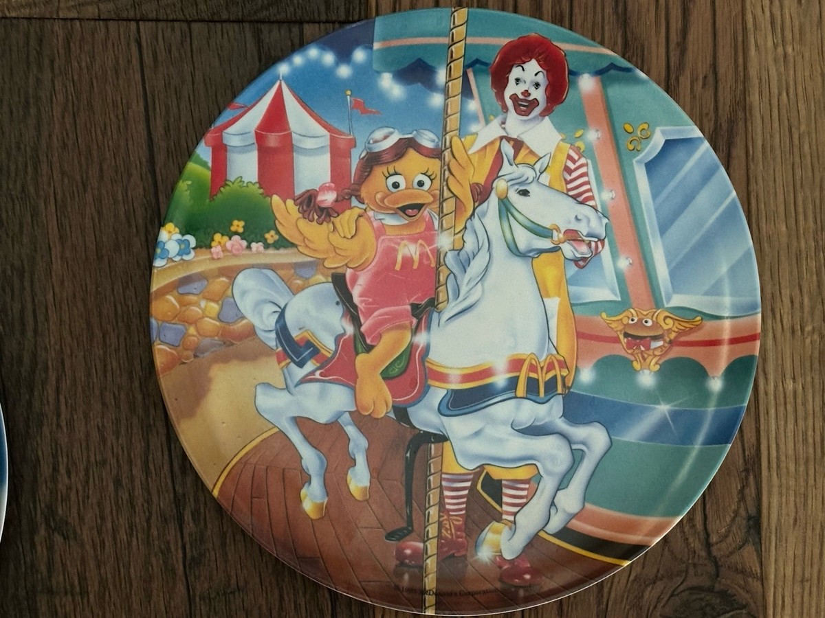 McDonald's Plastic Dinner Plates / Various Scenes ~ You Choose | eBay