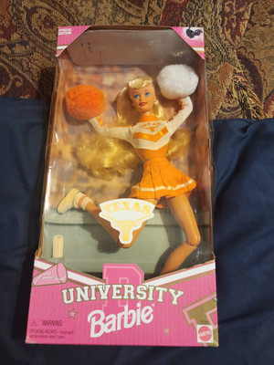 1996 Special Edition of University of Texas Barbie in box