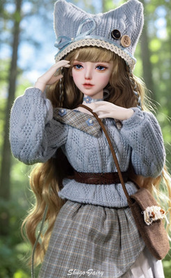 1/4 Handmade Resin BJD SD Ball Joint Dolls Women Girl Gift Seekly