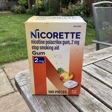 Nicorette Fruit Chill 2mg Gum - 100 Count