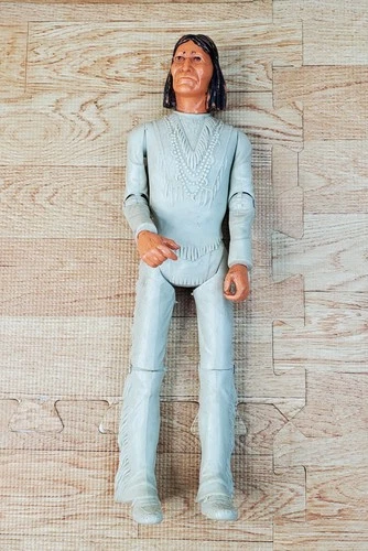 Marx Johnny West Indian Chief Geronimo 1967 Action Figure 12” Doll