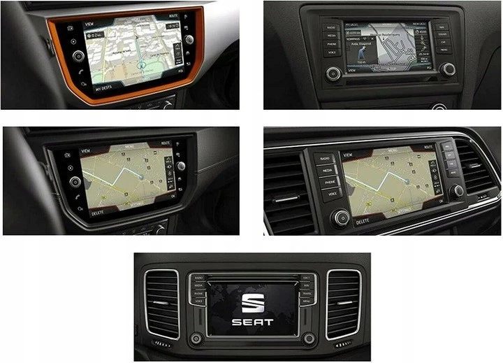 SEAT SD NAVIGATION Karte Navi System MIB2 GEN2 AS 6P0 Europa 2027 V25 + Blitzer - Bild 2 von 3