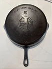 "Fully Restored" GRISWOLD #10 Cast Iron Skillet Pan Large Logo 12" Seasoned