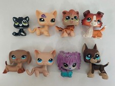 8pcs/lot LPS Toys Littlest Pet Shop Cat Dog Animal Figures 068