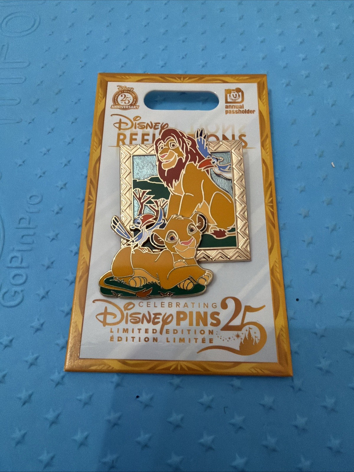 2025 Disney Parks Reflections Simba Lion King Pin LE 1500 Annual Passholder