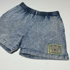 Vintage OP Ocean Pacific Acid Wash Denim Shorts Mens Medium Grunge Surfer Skater