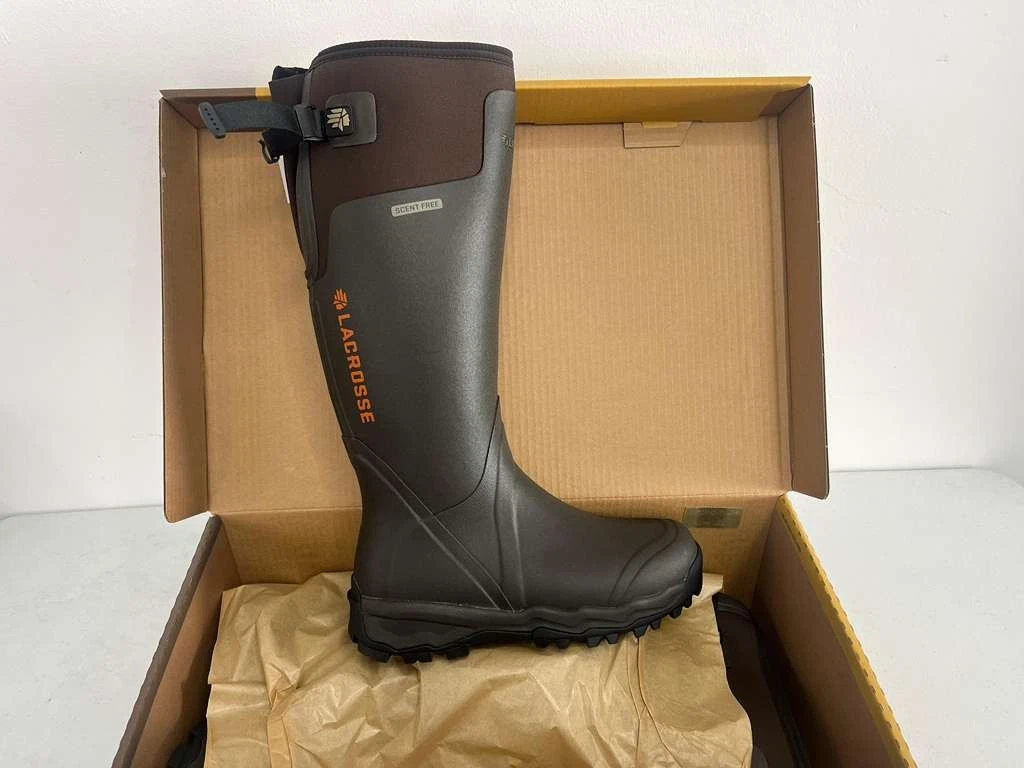 Bottes De Chasse Lacrosse Alphaburly Pro 18" - Homme Taille 7 - Woodland - Imperméables