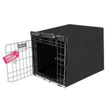 Dog Crate Cover for 42" Large Wire Dogs Cage, Puppy Kennel with Double Door, ...