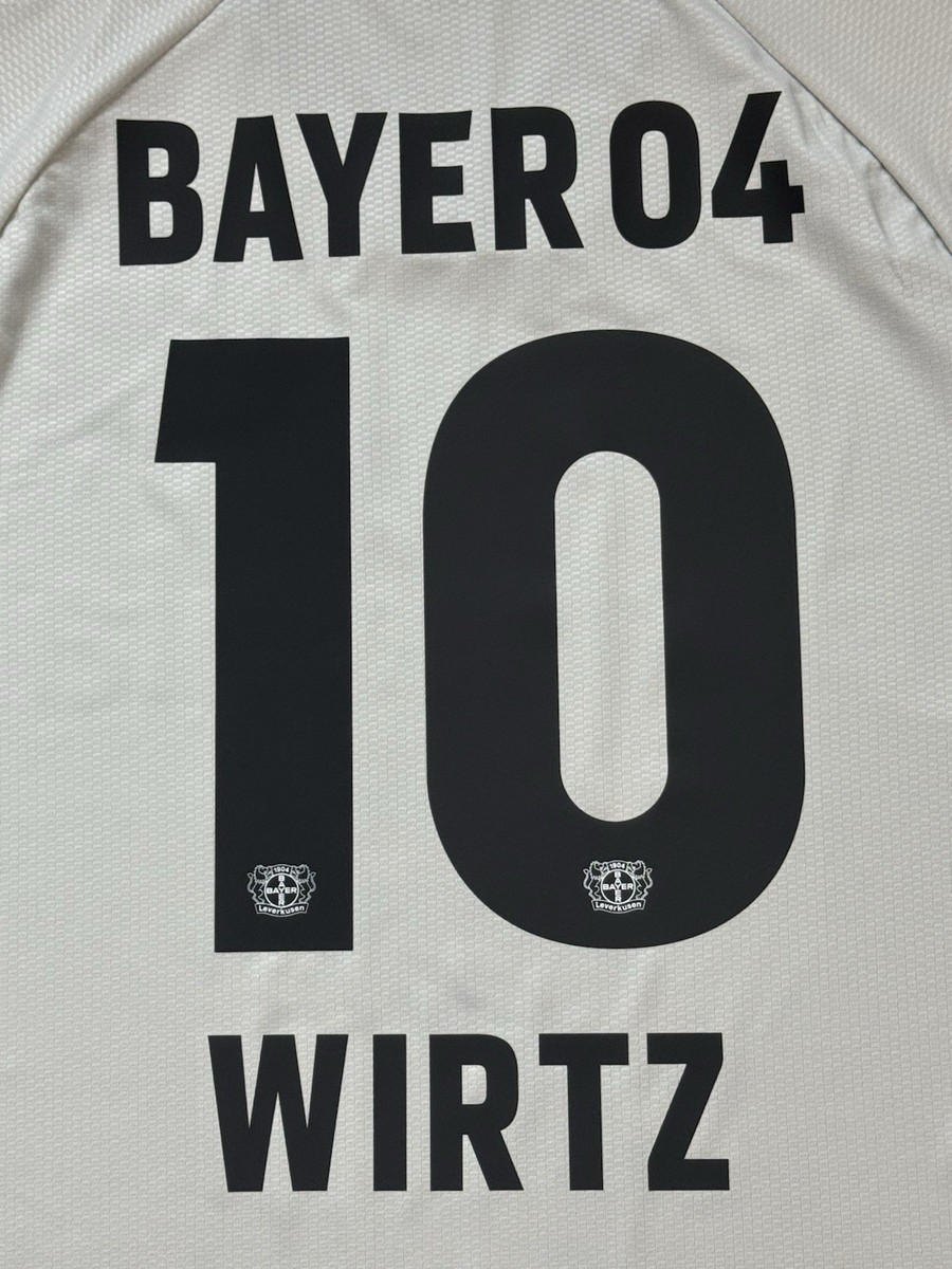 2023/24 Bayer Leverkusen Authentic Away Jersey #10 Wirtz Medium