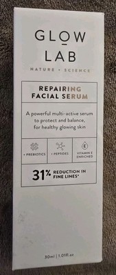 GLOW LAB - Repairing Facial Serum - 1.01 oz - New In Box
