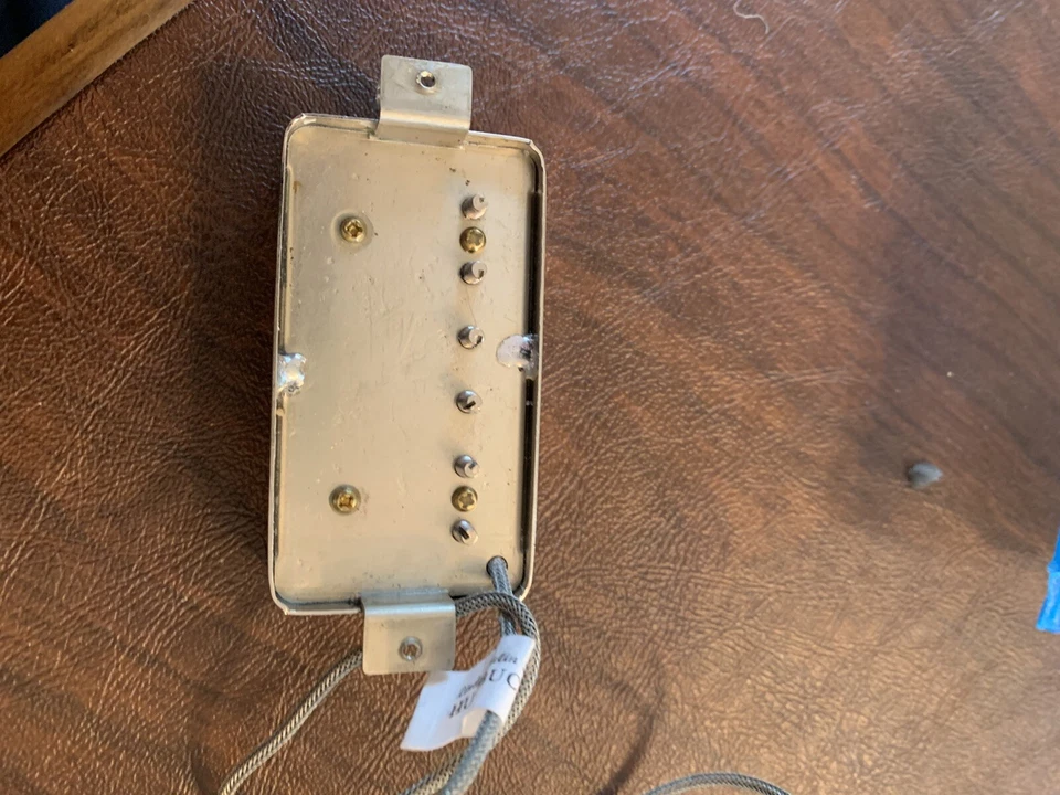 Lindy Fralin P.A.F. mayor Juego de cubiertas de níquel para pastillas Humbucker 9k y 8k Foto 4 de 4