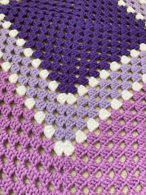 Handarbeit schöne gehäkelte Baby Mädchen Mehrzweckdecke DK
