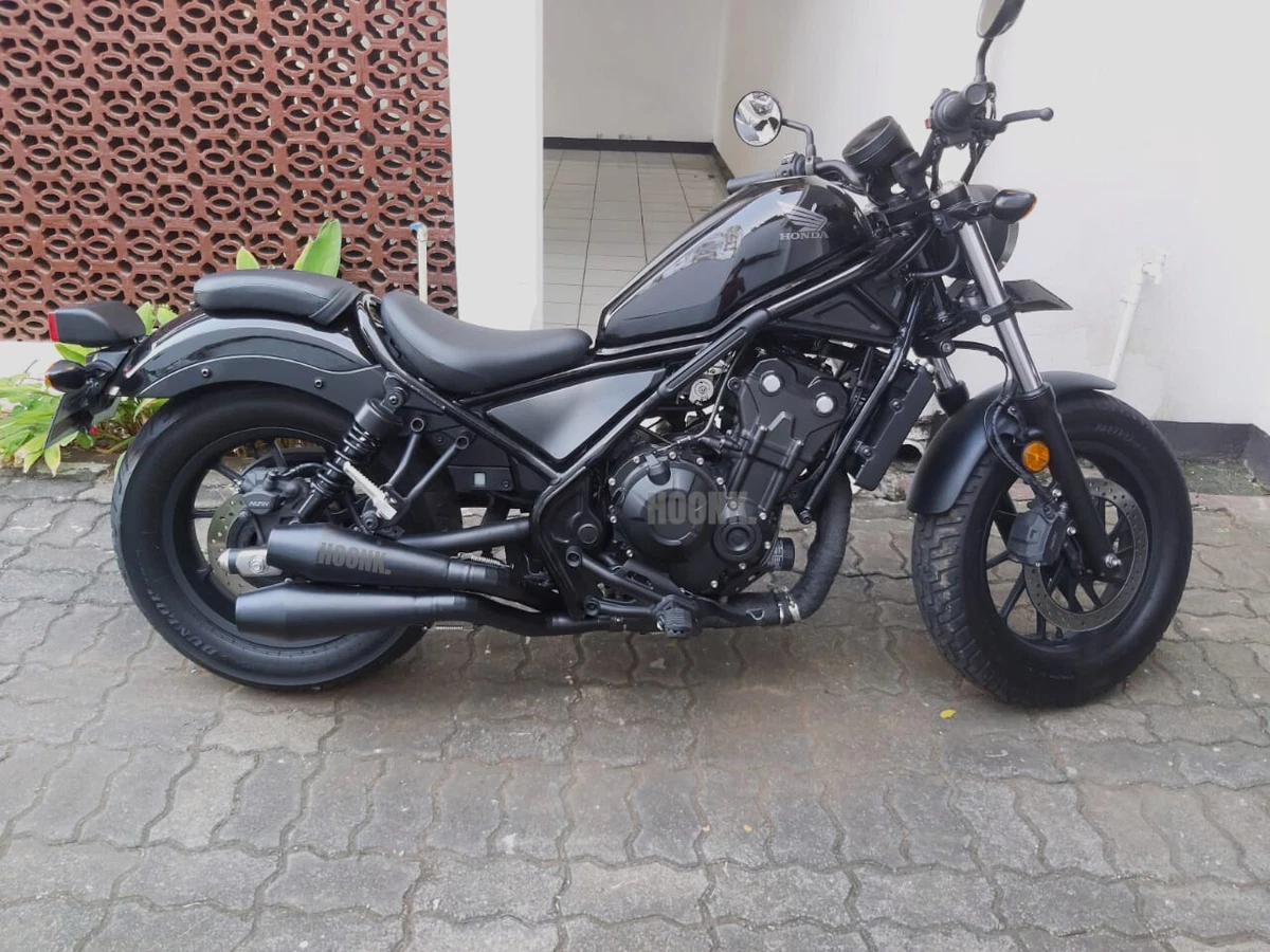HOONK Exhaust System For HONDA 500 REBEL CMX 500 REBEL Dual