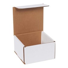 50 Pack 5x3x3 White Corrugated Shipping Mailer Packing Box Boxes 5 x 3 x 3