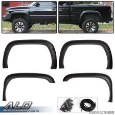 Textured Style Bolt Fender Flares Fit For 1994-2001 Dodge Ram 1500 2500 3500