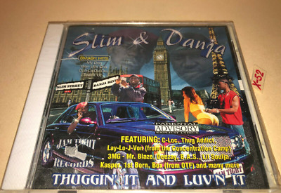 Slim & Danja CD Thuggin It Luvn It C-Loc Thug Addict 3MG Mr Blaze Lil Souja