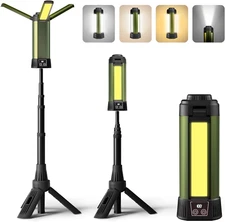 Rechargeable Camping Light with Stand: Cordless Work Light Kit 3 Page Head 500/1