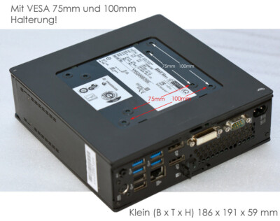 Fujitsu Mini-Computer Q956 Core i3 8GB DDR4 128GB SSD RS-232