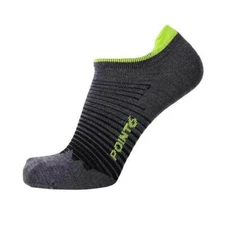 Point6 Active Life Peak Gray Medium Ultra Light Socks