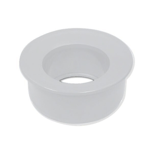 Floplast SP96WH 110mm/4 Inch Ring Seal Soil - Reducer to 68mm Downpipe - White
