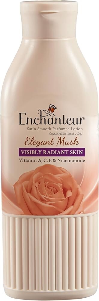 Enchanteur Elegant Musk Perfumed Body Lotion With Aloe Vera