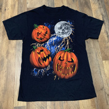 Pumpkin Moon Jack o lantern Halloween Unisex T-shirt All Size S-5XL MC191