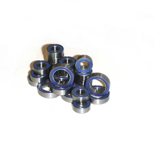 AXIAL YETI SCORE & RR BOMBER 24 PC REPLACEMENT RUBBER SEALED BEARING KIT BY FFRC