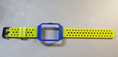 Sony SmartWatch 3 SWR50  Blue Housing & Neon Green Breathable Silicone Strap 