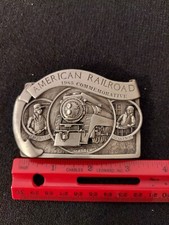 1985 American Railroad Commemorative Arroyo Grande Belt Buckle D