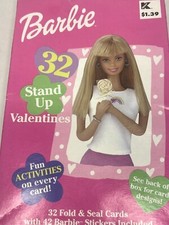 Retro 90's Barbie 32 Greeting Cards I 42 Barbie Stickers Included I Unused NIB