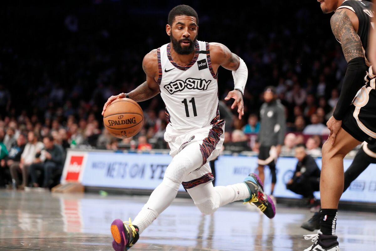 Kyrie Irving 2019-20 Brooklyn Nets Bed Stuy Authentic Game Kyrie Irving 2019-20 Brooklyn Nets Bed Stuy Authentic Game