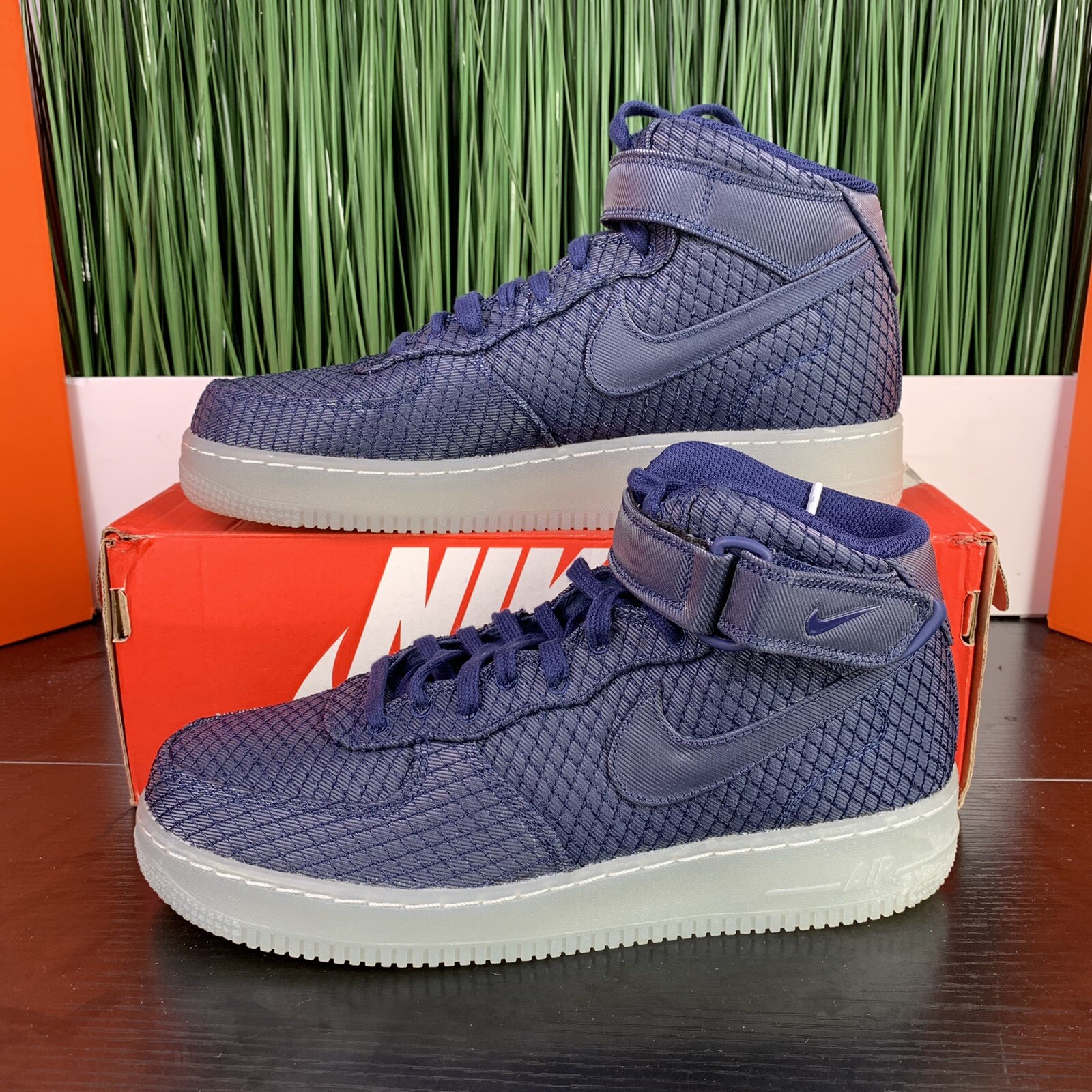 nike air force 1 mid binary blue