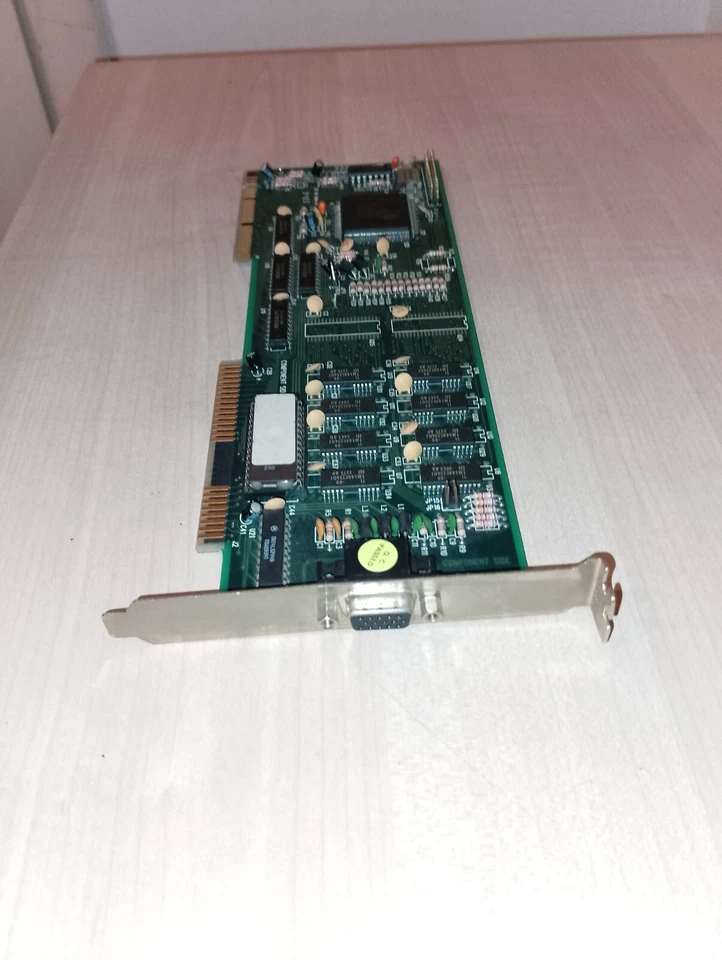 SCHEDA VIDEO CARD CIRRUS LOGIC CL-GD5428-80QC-A 1MB VLB VESA LOCAL BUS vga retro - Immagine 2 di 4