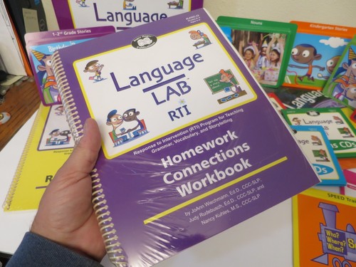 NIB Language Lab RTI Teaching Grammer Vocab & Storytelling Grades K-4 Full Set - Picture 5 of 24