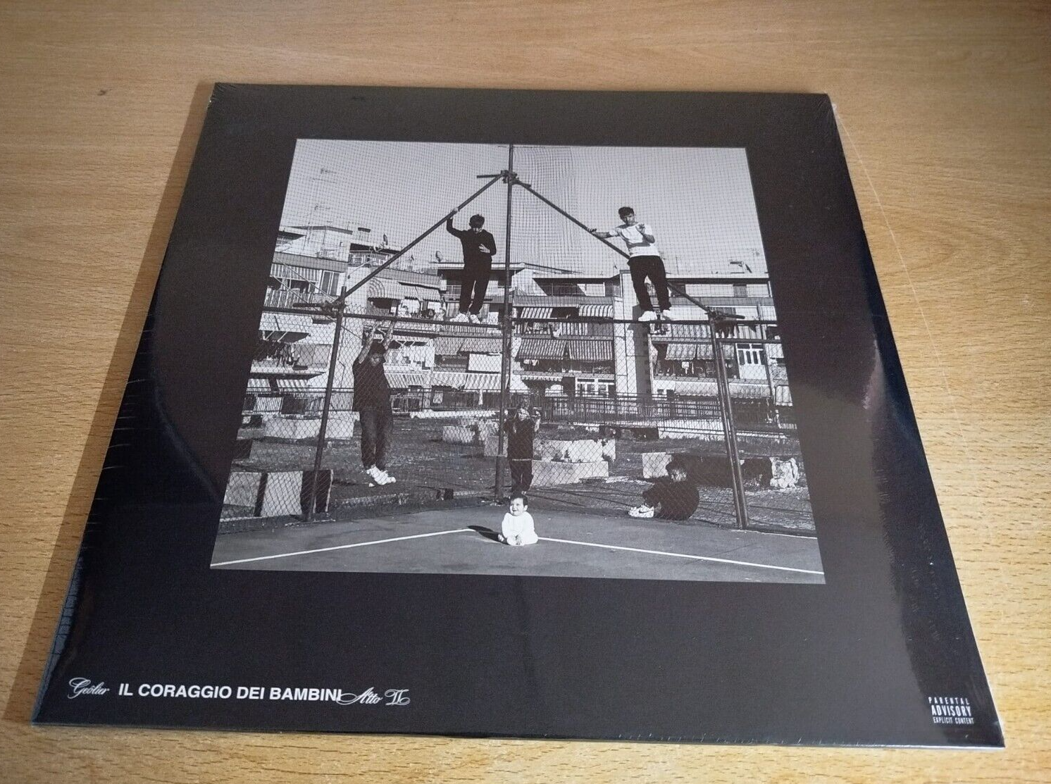 Geolier ‎– Il Coraggio Dei Bambini - Atto II 2024 Italy 2x Vinyl White SIGILLATO
