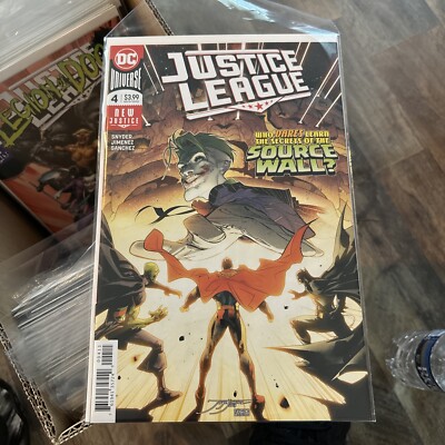 Justice League #4 (DC Comics September 2018) 1st Printing