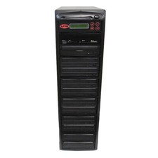 SySTOR Multi Media Center - 1-10 USB/SD/CF/MS Flash to CD DVD Blu-ray Duplicator