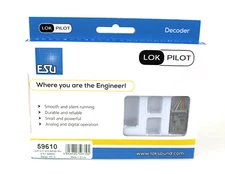 ESU 59610 LokPilot 5 DCC/MM/SX/M4 Mobile Decoder with 8 Pin Harness HO Scale