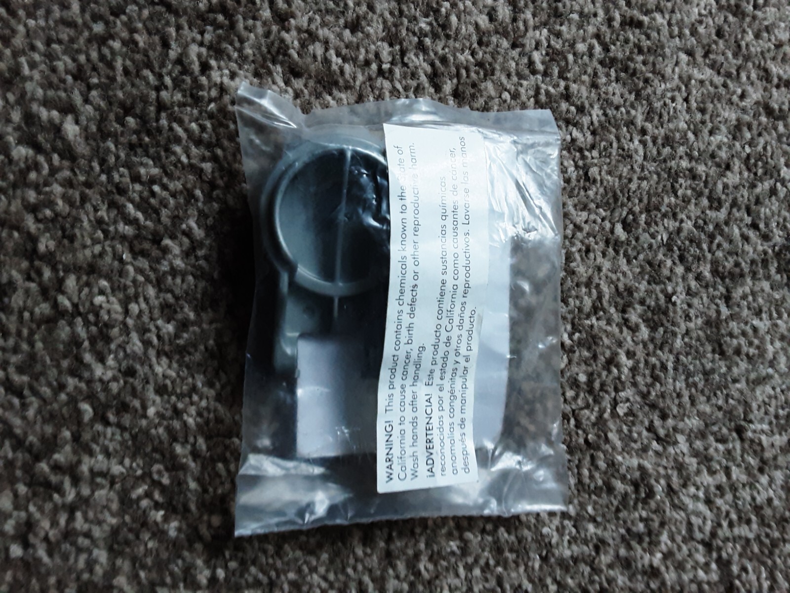 Genuine Dyson DC25 wand cap  colour light steel