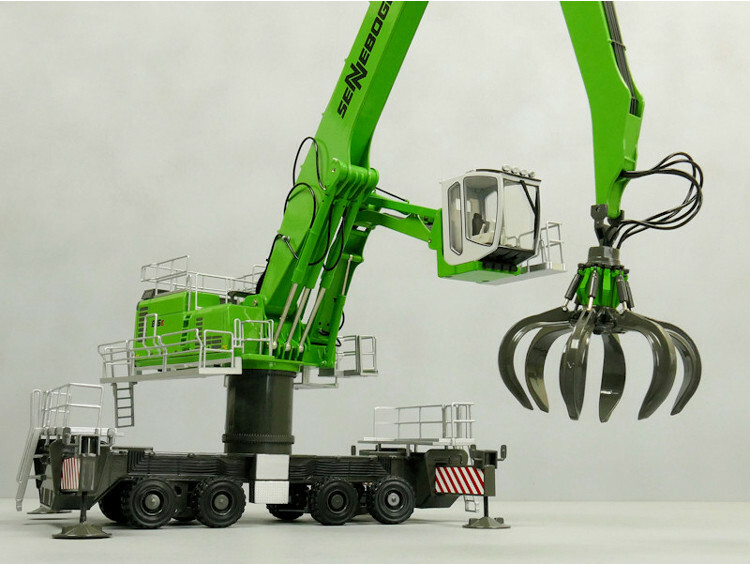 1/50 for ROS for Sennebogen 875E875E Material Handler on Wheels