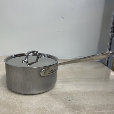 All-Clad 3 1/2 QT Metalcrafters Master Chef Saucepan & Lid USA