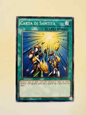 Yu-Gi-Oh!   Karte der Heiligkeit   YGLD-ITC27   Common   ITA   MINT