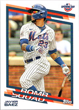 2022 Topps Opening Day Bomb Squad Baseball #BS-19 Javier Baez Mets 