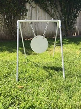 223 Gong Stand Rifle Pistol Shooting Spinner Metal Steel Range Targets- AR500