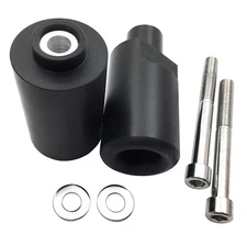 No Cut Frame Slider Crash Protector Black For 2004 2005 Suzuki GSXR 600 750